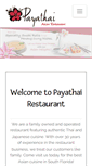 Mobile Screenshot of payathairestaurant.com